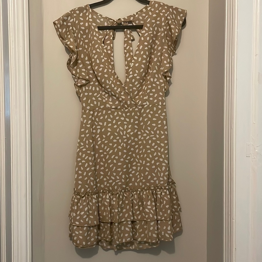 Beige Dress